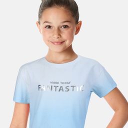 Gini and Jony Girls Typography Printed Cotton Crop T-Shirt-image-96