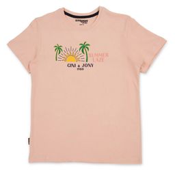 Gini and Jony Boys Embroidered Graphic Printed Cotton T-shirt-picture-41