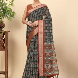 J 6 DESIGNER Ethnic Motifs Saree-picture-20