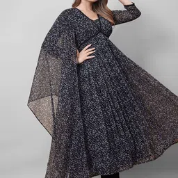 Chandbaali Women Floral Printed Kurta with Trousers & Dupatta-44