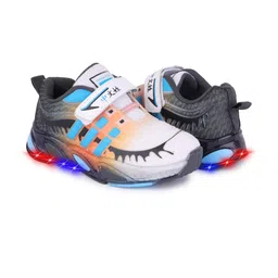 PENNEN Kids Unisex Printed Sneakers Casual Shoes With LED-image-21