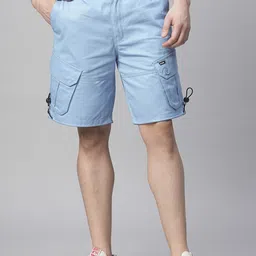 PRONK Men Mid-Rise Cargo Shorts-picture-15