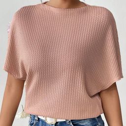 RAHI TRENDZ Batwing Sleeve Woollen Top-image-24