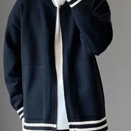 StyleCast Men Mandarin Collar Cape Jacket-picture-20