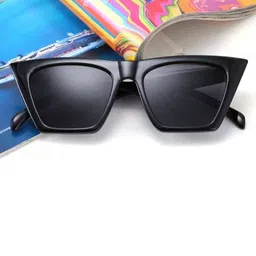 Eyedens Unisex Square Sunglasses With UV Protected Lens BROAD_B-FLY_F-BLK-picture-19