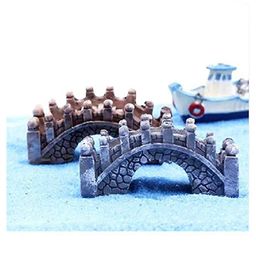 Skylofts Bridge Miniatures for Garden Decoration - Pack of 4-32