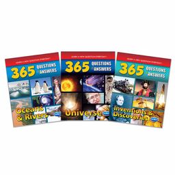 Navneet 365 Questions & Answers Knowledge Books Pack of 3 - English-0