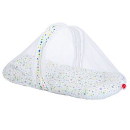 VParents Bluebell Baby Bedding set with Mosquito net and Pillow (Blue)-21