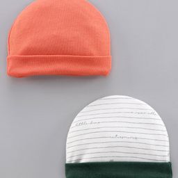 Ben Benny Baby Cap Multicolor Pack of 2 - Diameter 8.5 cm-1