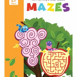 Pegasus Mazes Write Wipe & Clean Book - English-23