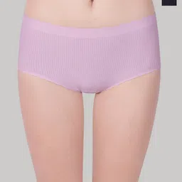 PLUMBURY Pack Of 2 Seamless Hipster Briefs PL-PANTY-6251-BL/PINK-M-image-73