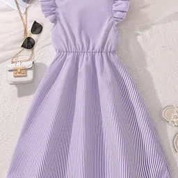 INCLUD Print Flutter Sleeve Fit & Flare Dress image 2
