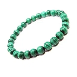 Divine souvenirs Unisex Artificial Beaded Elasticated Bracelet-19