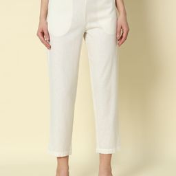 FIORRA Women Relaxed Trousers-image-14