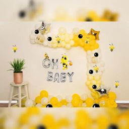 Buzz Bee Baby Shower Balloon Decoration-image-28