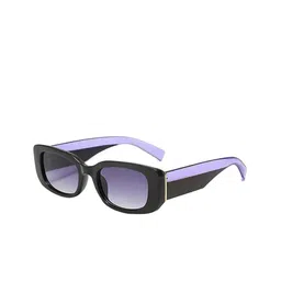 AUGEN Unisex Square Sunglasses with UV Protected Lens VI-SG-225-C4-16