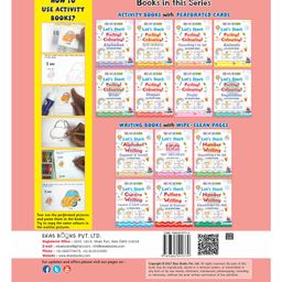 ekas books Activity Book Let's Start Pasting & Colouring Shapes - English image 2
