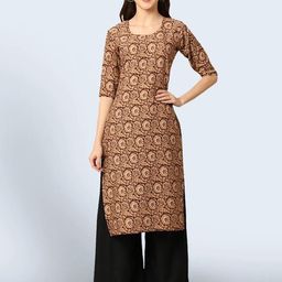 Ethnic basket Women Brown Kurtas-picture-40