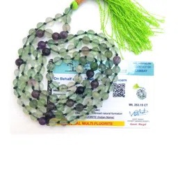 Apnisanskriti Unisex Multi Fluorite Stone Mala-picture-39