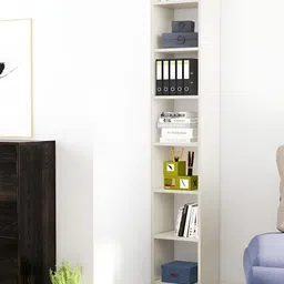 HEXA RED White Moisture & Termite Resistant Free Standing Book Shelf-19