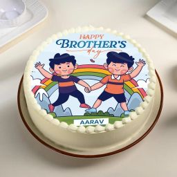 Joyful Brothers Day Cake-image-9