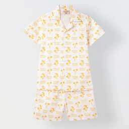 SPUNKIES Boys Doodle Printed Shirt With Shorts-image-62