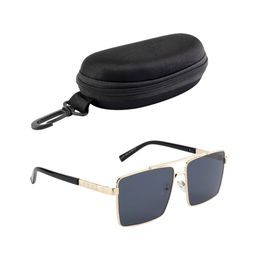 Provogue Unisex Square Sunglasses With UV Protected Lens PRG-6191-C3 image 3