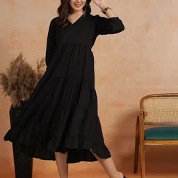 antaran Fit & Flare Dress-image-7