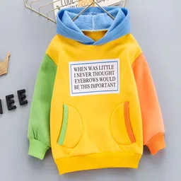 BAESD Kids Printed Cotton Hood Long Sleeves Hooded Sweatshirt-image-43