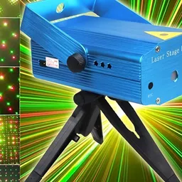 SPARK WORLD Blue & Red Projector lazer light image 5
