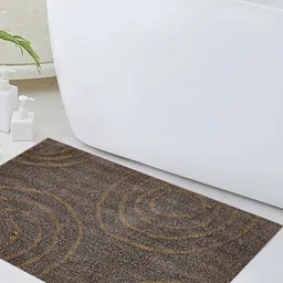 Aura Brown Printed Cotton Anti-Skid Doormats-image-58