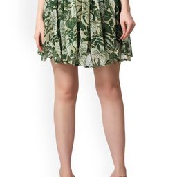 MINOS Printed Flared Mini Skirt-image-39