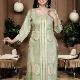 Jevi Prints Women Printed Kurta-image-31