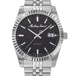 Mathey-Tissot Men Dial & Stainless Steel Bracelet Style Straps Analogue Automatic Watch H1810ATAN-28