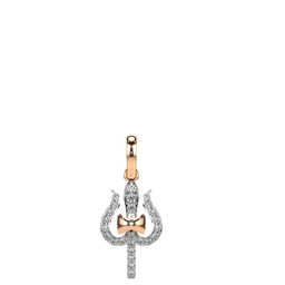 VALANOVA Women 14 Kt Rose Gold Lab Grown Diamond Pendant-picture-21