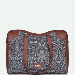 ZOUK Printed Structured Shoulder Bag image 2