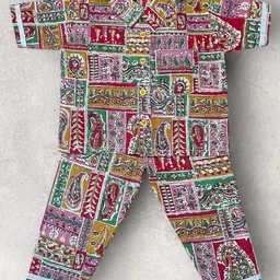 HASRI Unisex Kids Printed Shirt with Trousers-45
