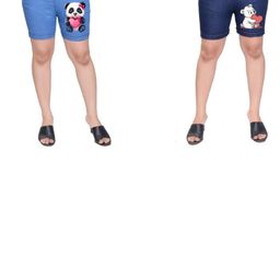 STYLOKAT Girls Blue Shorts-38