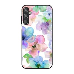 QRIOH Floral Printed Samsung Galaxy M15 5G Silicone Back Case-image-53