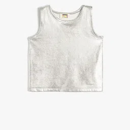 Koton Girls Round Neck Cotton Regular Top-picture-32