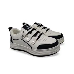 keekz Women Colourblocked PU Sneakers-47