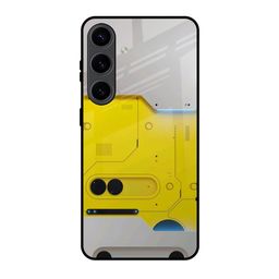 QRIOH Necro Shell Printed Lightweight Silicone Samsung Galaxy S24 5G Glass Back Case-image-86