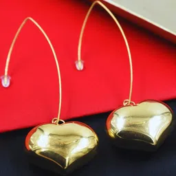 Stainless Steel Anti Tarnish Golden Western Earrings-image-44
