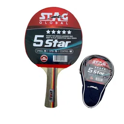 STAG GLOBAL Wooden 5 Star Table Tennis Bat-image-23