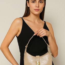 ESBEDA Women Textured Half Moon Shoulder Bag-image-31