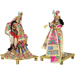 Exotic India Gold-Toned Religious Idol Showpiece-picture-17