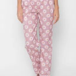 ETC Floral Printed Straight-Leg Lounge Pants-image-96