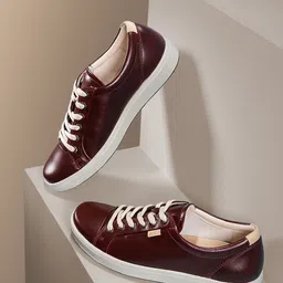 ECCO Women Leather Sneakers-picture-10