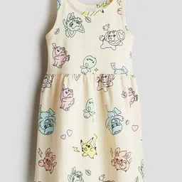 H&M Printed Cotton Dress-image-56