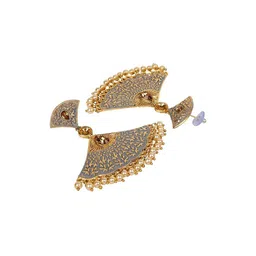 DressBerry Triangular Drop Earrings image 2